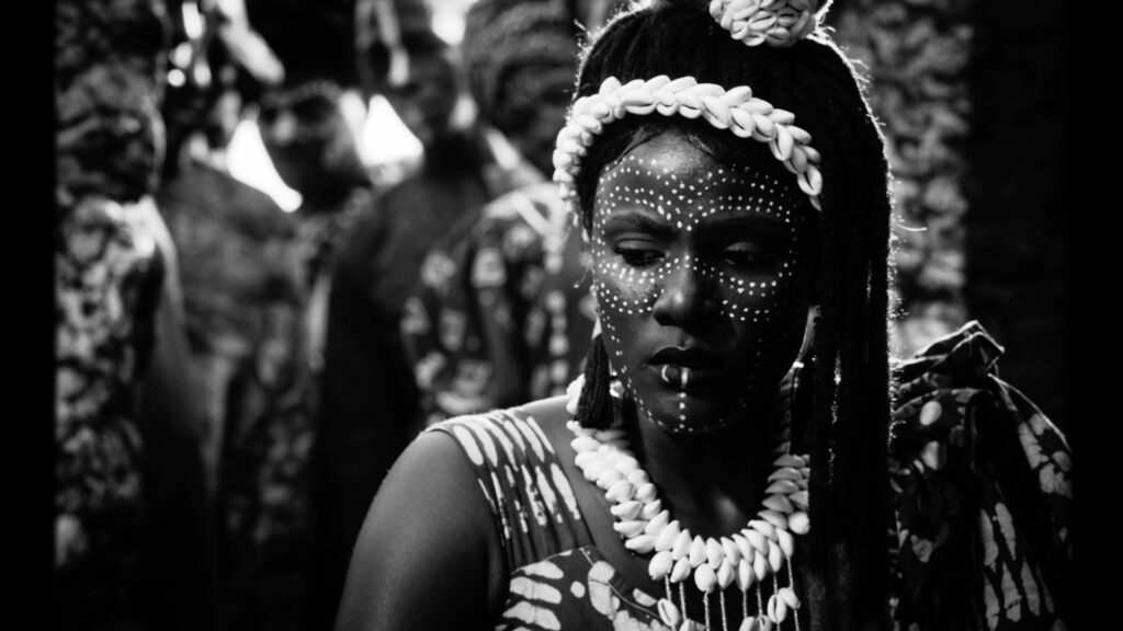 Screenshot from the film Mami Wata